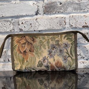 Gloria Vanderbilt Floral Tapestry Clutch Bag